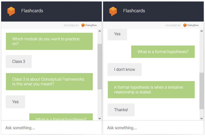 Chatbot for Education Chatbot for Education